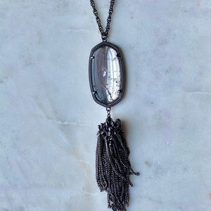 Classic black Kendra Scott necklace